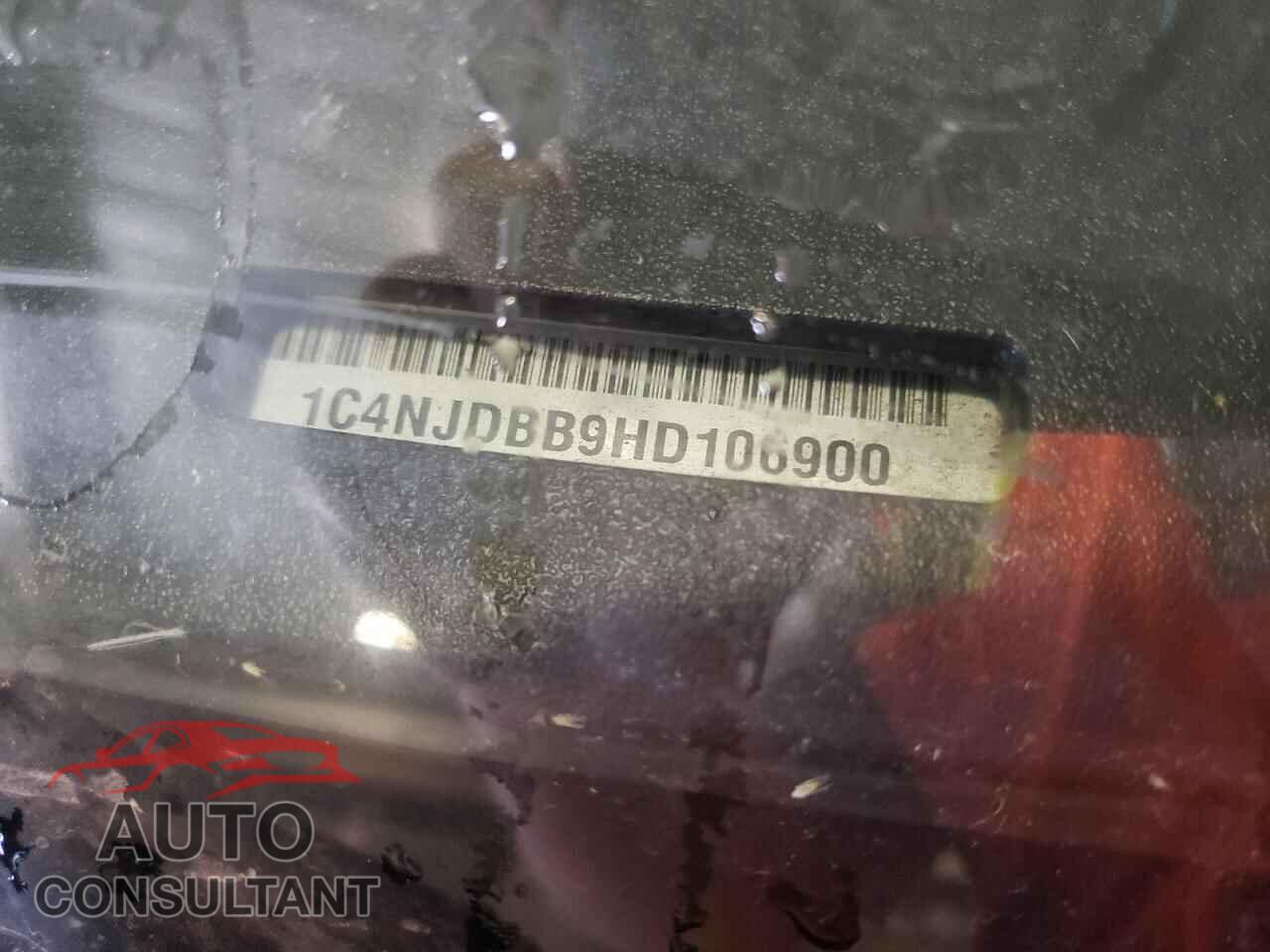 JEEP COMPASS 2017 - 1C4NJDBB9HD106900
