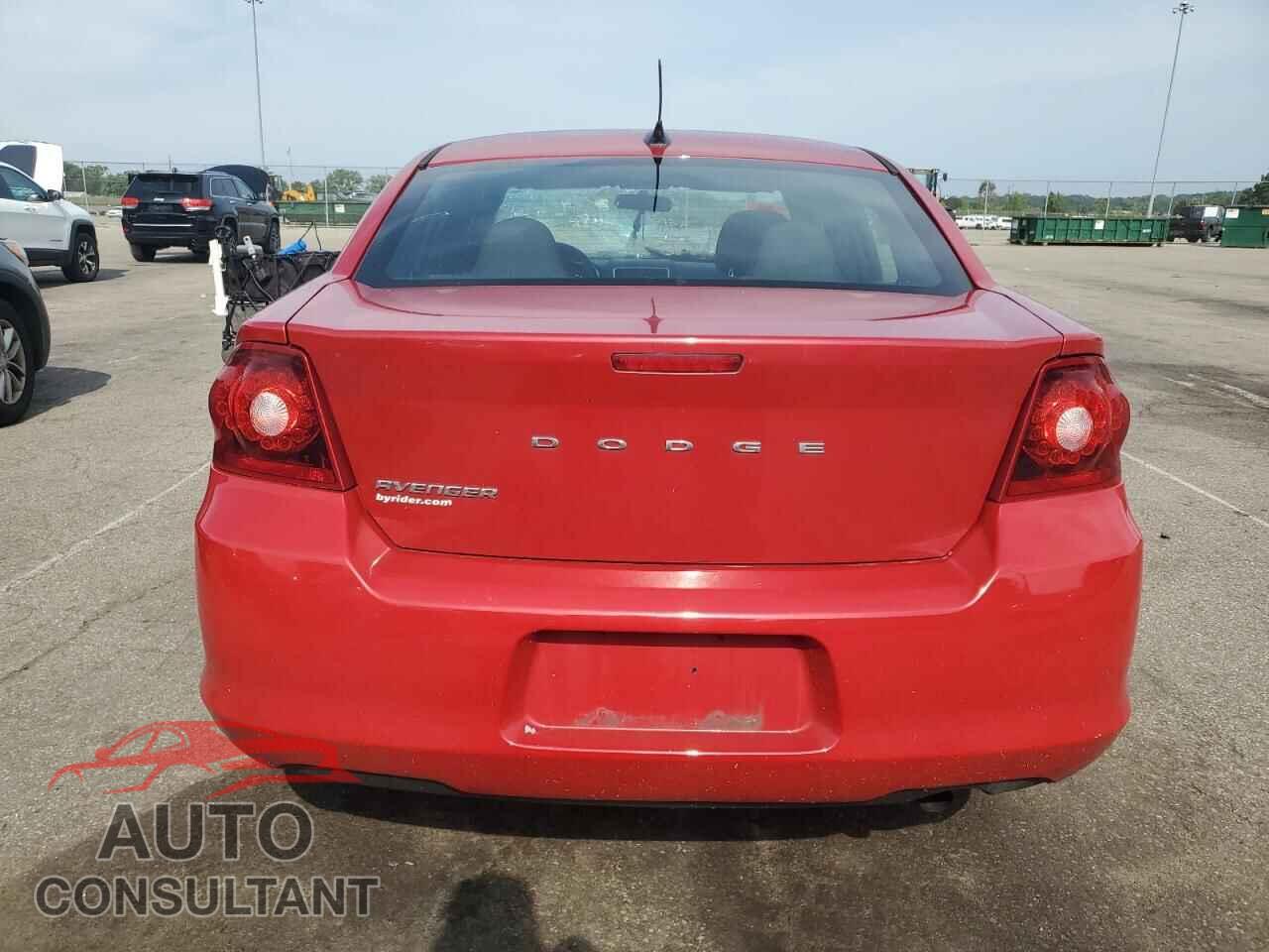 DODGE AVENGER 2013 - 1C3CDZAB7DN544580
