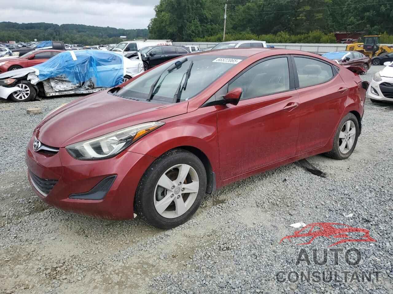 HYUNDAI ELANTRA 2013 - KMHDH4AE2DU764924