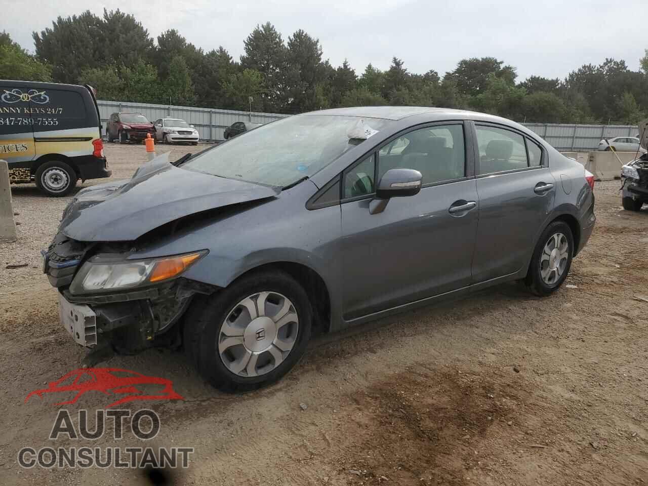 HONDA CIVIC 2012 - JHMFB4F26CS010124