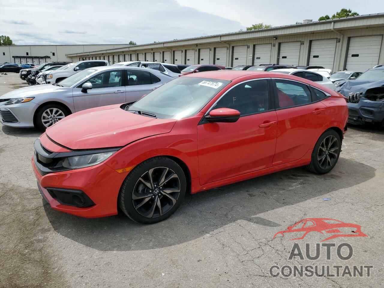 HONDA CIVIC 2019 - 2HGFC2F84KH537190