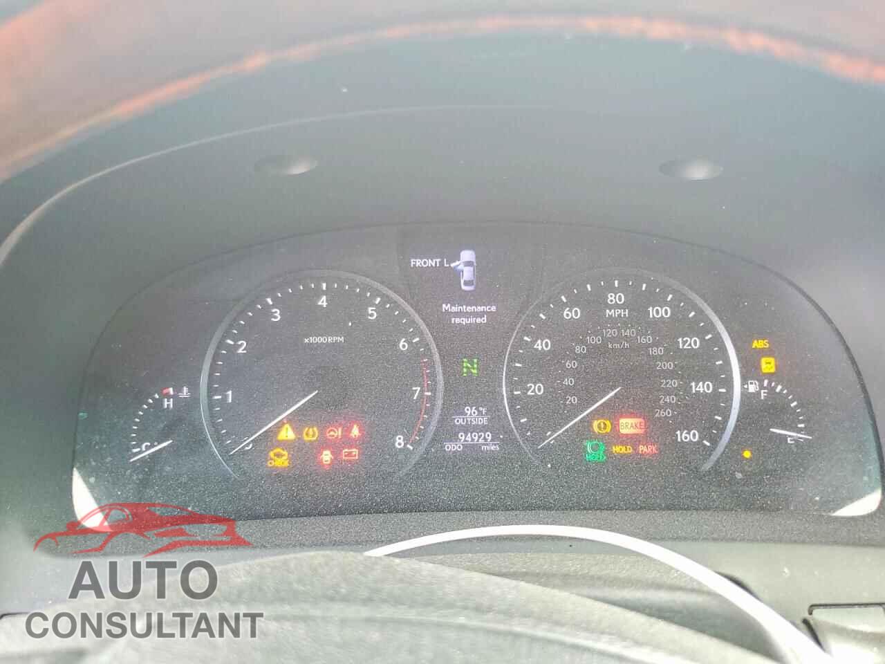 LEXUS LS460 2013 - JTHCL5EF7D5016461