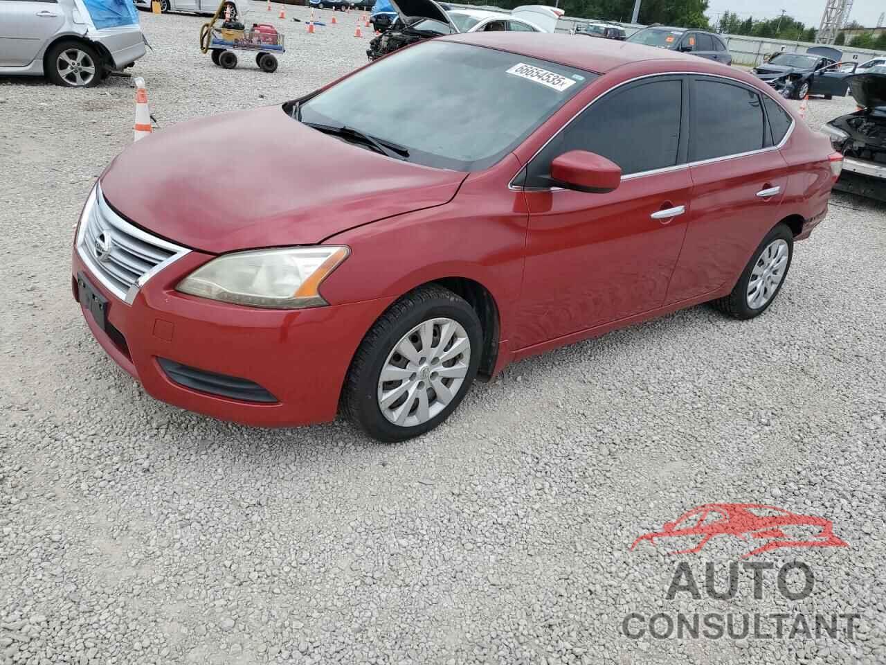 NISSAN SENTRA 2013 - 3N1AB7AP3DL785208