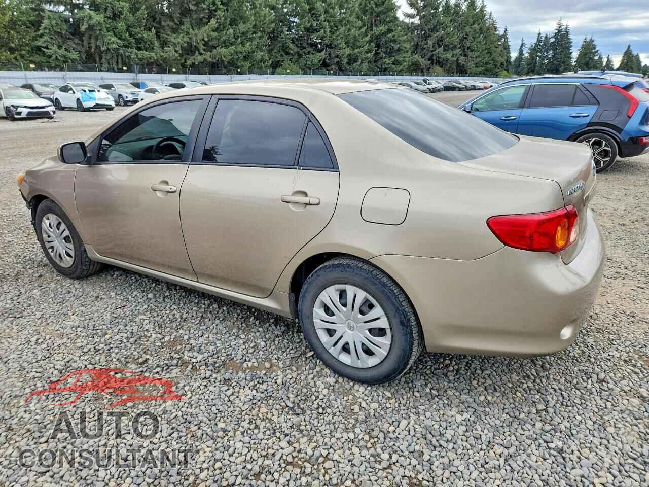 TOYOTA COROLLA 2009 - 2T1BU40E89C101175