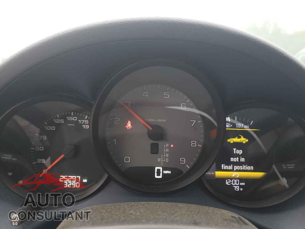 PORSCHE BOXSTER 2014 - WP0CB2A89ES141457