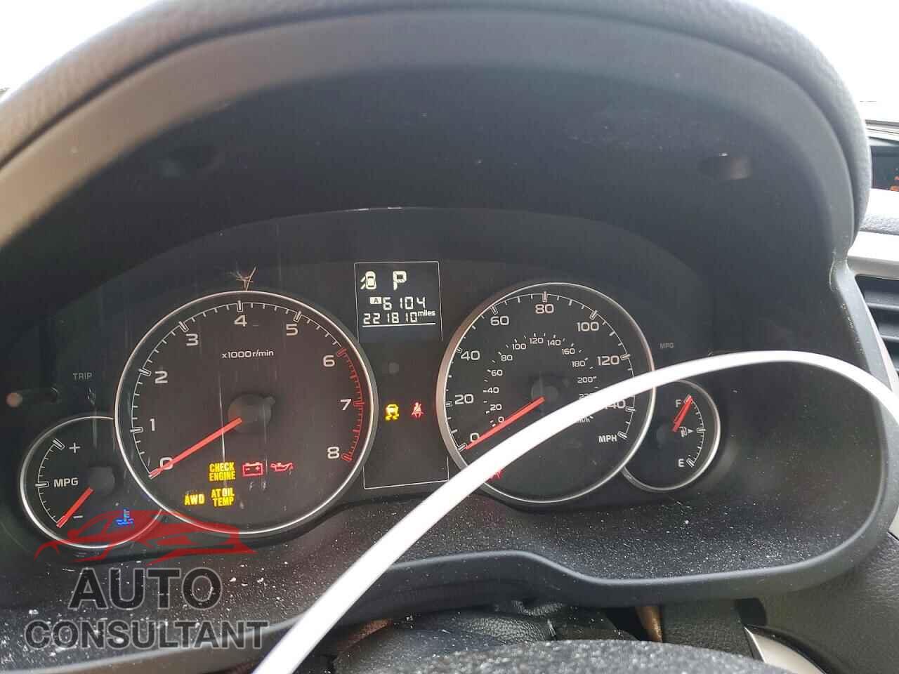 SUBARU OUTBACK 2014 - 4S4BRBCC2E3288301
