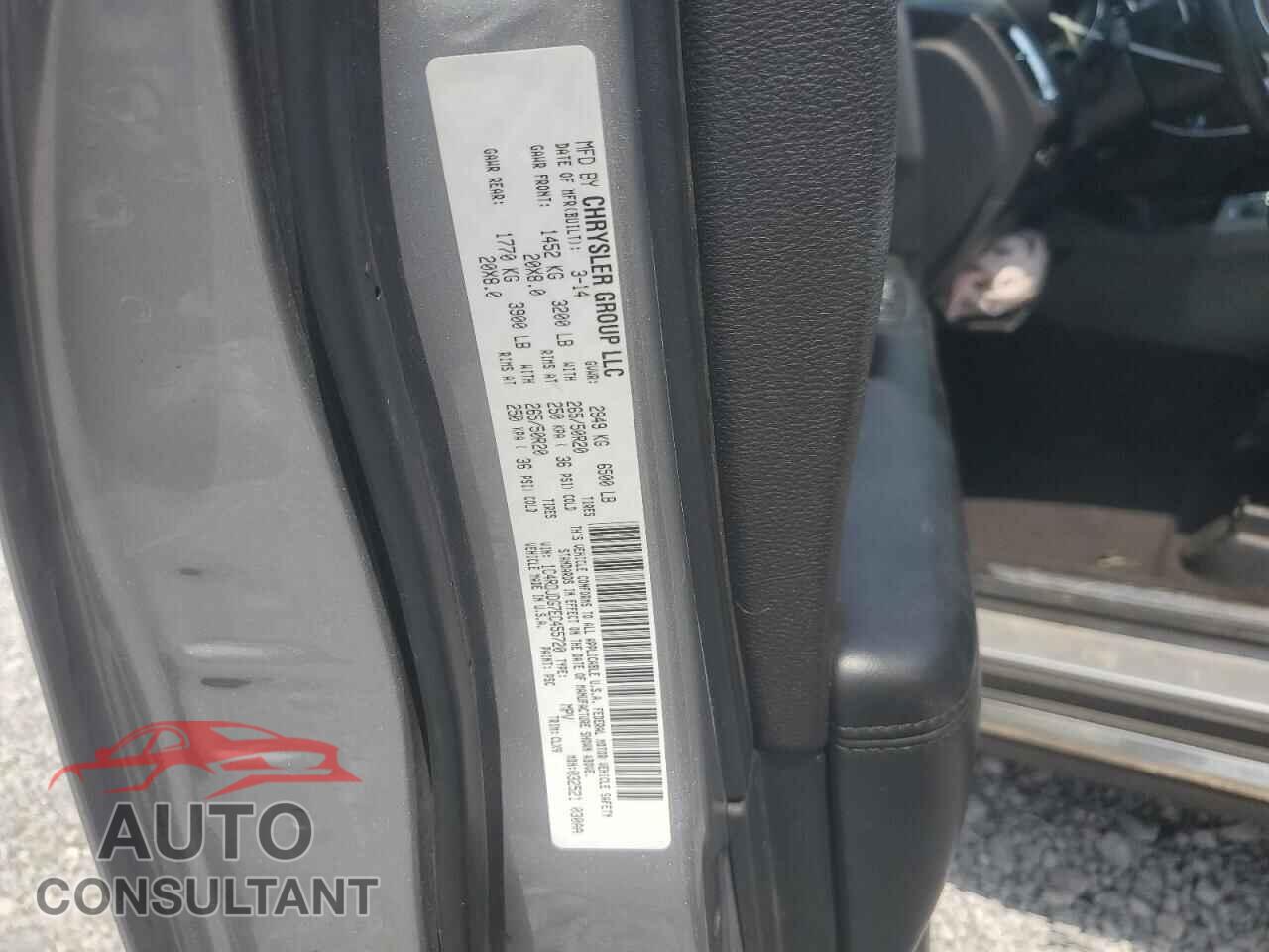 DODGE DURANGO 2014 - 1C4RDJDG7EC455720