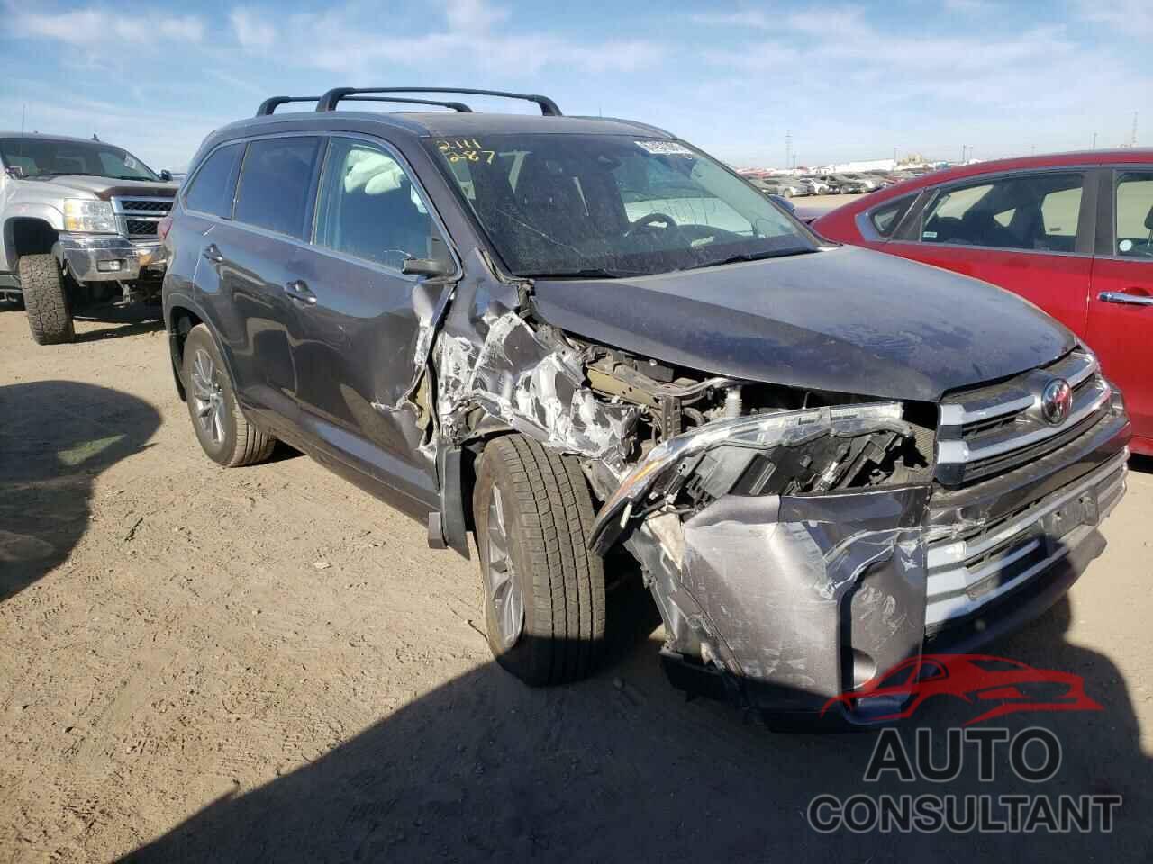 TOYOTA HIGHLANDER 2017 - 5TDJZRFH0HS405215