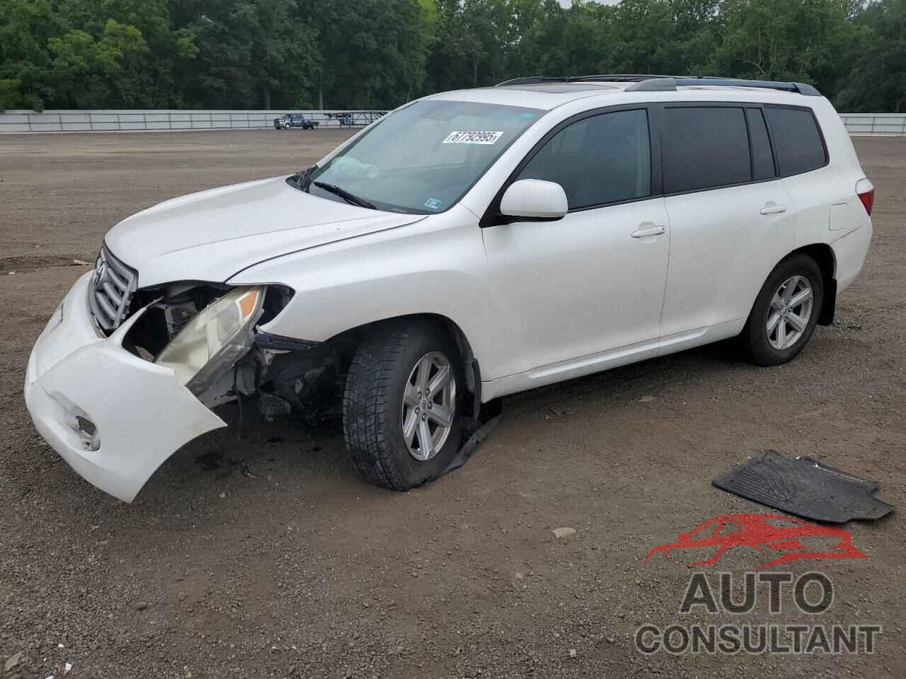 TOYOTA HIGHLANDER 2010 - 5TDJK3EH2AS012566