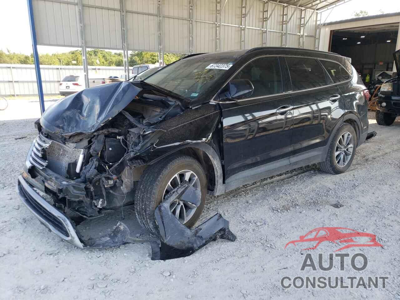 HYUNDAI SANTA FE 2017 - KM8SM4HF9HU196047