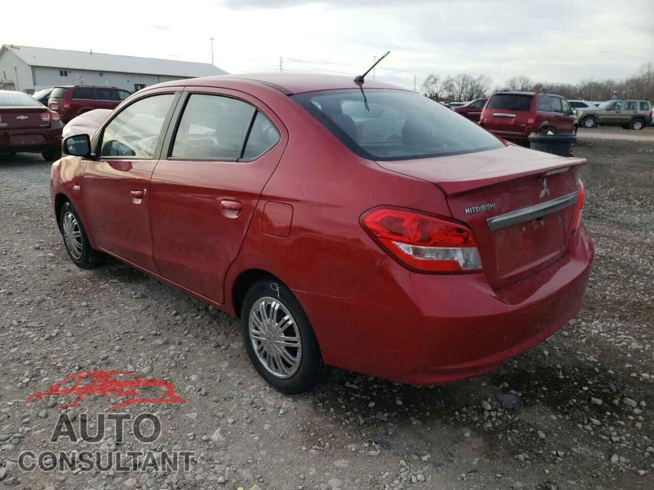MITSUBISHI MIRAGE 2017 - ML32F3FJ0HHF11543