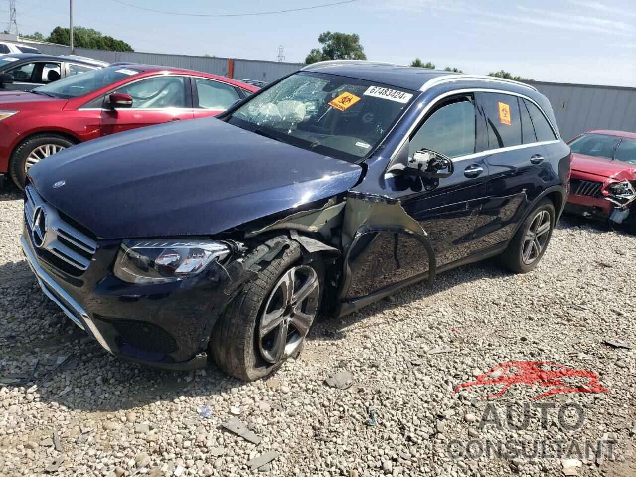 MERCEDES-BENZ GLC-CLASS 2017 - WDC0G4KBXHF203787