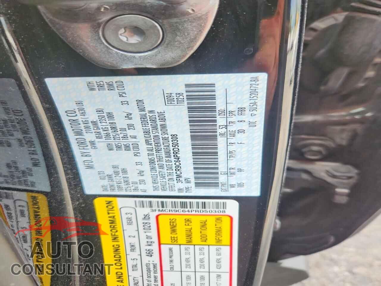 FORD BRONCO 2023 - 3FMCR9C64PRD50308