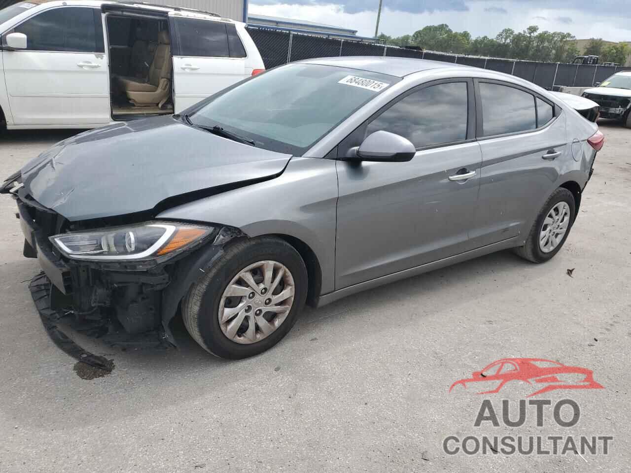 HYUNDAI ELANTRA 2017 - KMHD74LF4HU074039