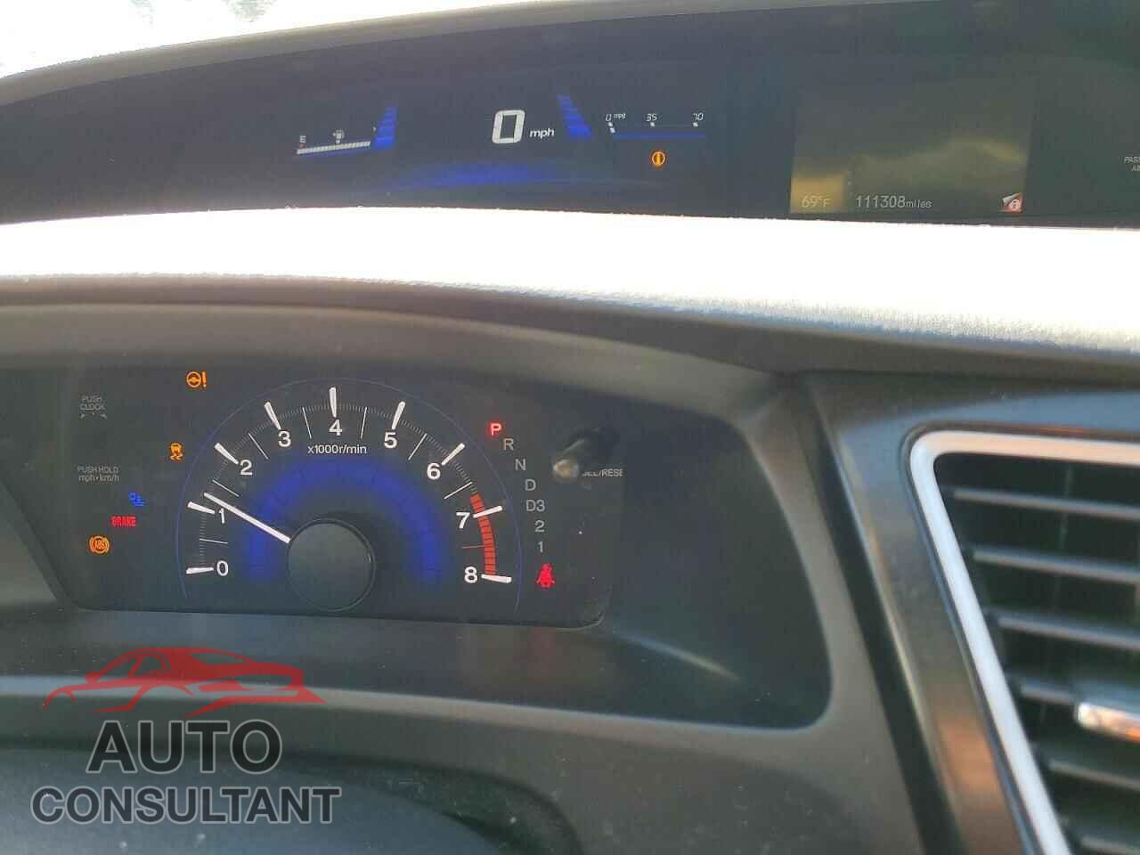 HONDA CIVIC 2013 - 19XFB2F59DE218924