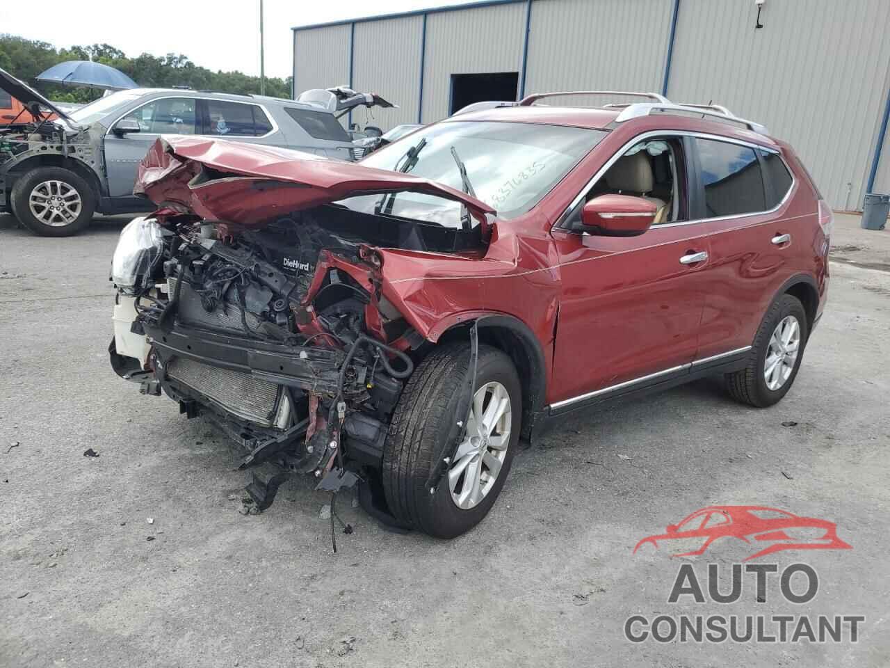 NISSAN ROGUE 2015 - KNMAT2MT3FP565354