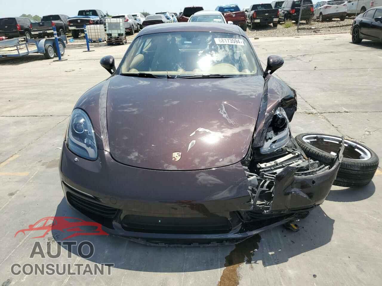 PORSCHE CAYMAN 2017 - WP0AA2A87HS270859