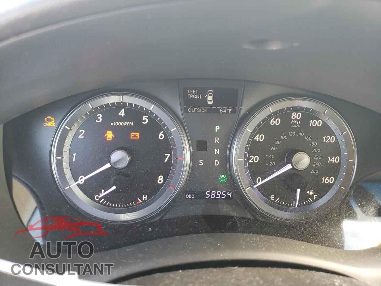 LEXUS ES350 2012 - JTHBK1EG7C2511162