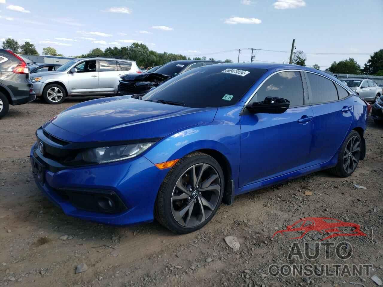 HONDA CIVIC 2019 - 2HGFC2F89KH523186
