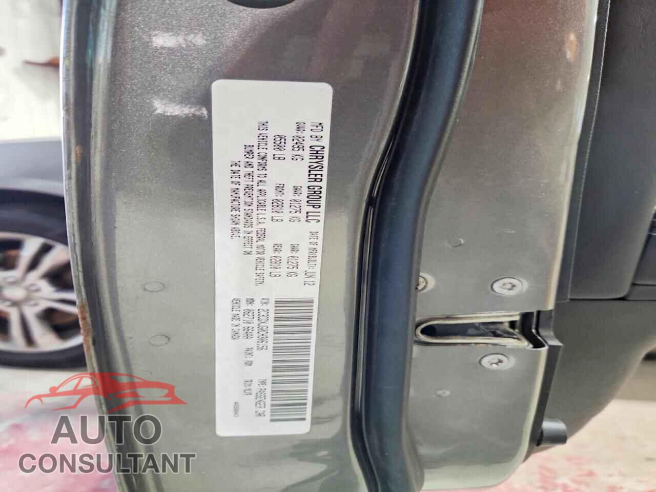 DODGE CHARGER 2012 - 2C3CDXJG0CH306156