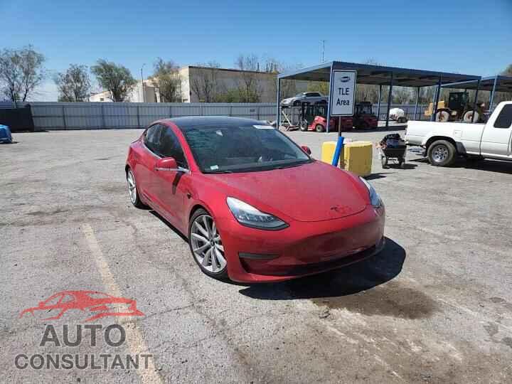 TESLA MODEL 3 2019 - 5YJ3E1EB7KF389738