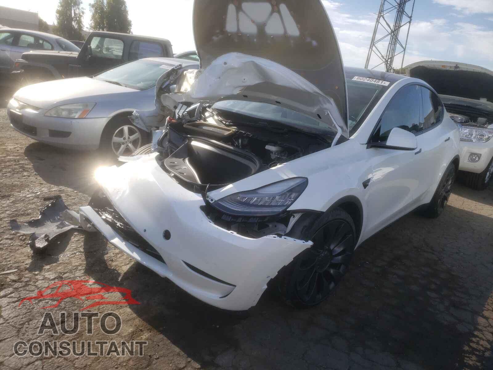 TESLA MODEL Y 2020 - 5YJYGDEF0LF058800