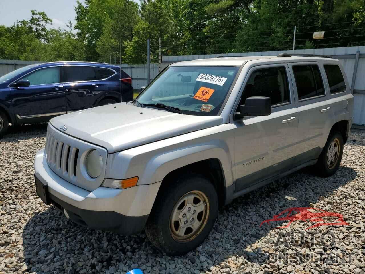 JEEP PATRIOT 2011 - 1J4NF1GB5BD169390