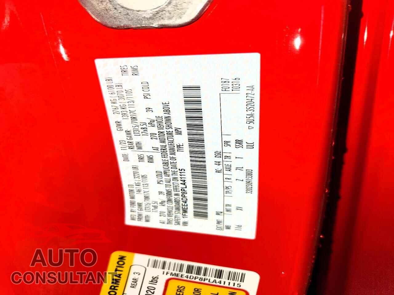 FORD BRONCO 2023 - 1FMEE4DP8PLA41115