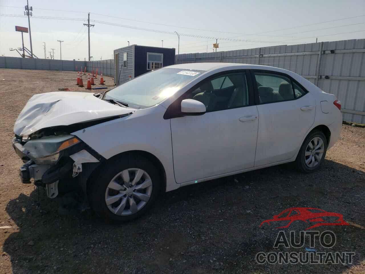 TOYOTA COROLLA 2016 - 5YFBURHE2GP557512