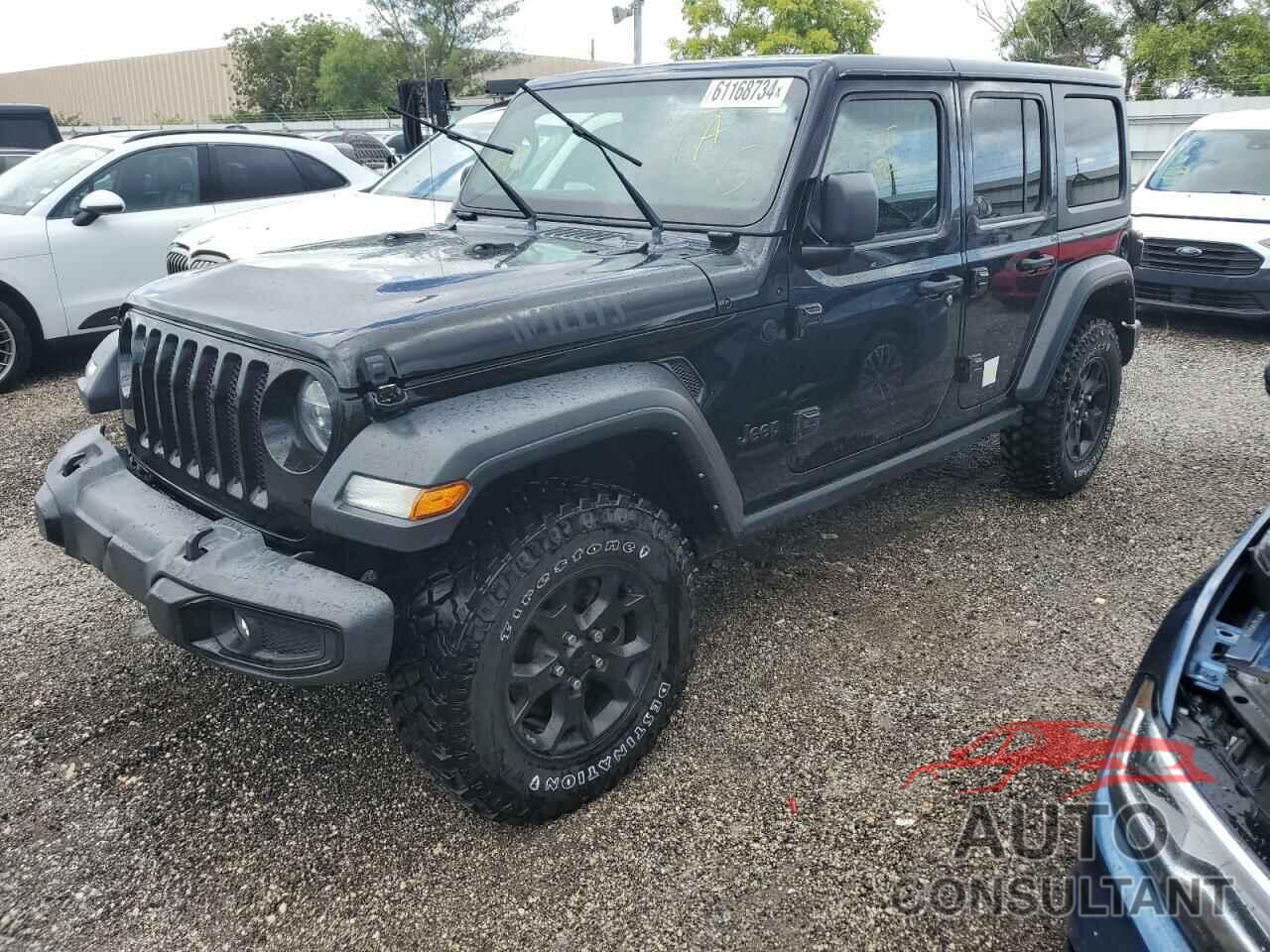 JEEP WRANGLER 2021 - 1C4HJXDN2MW584130