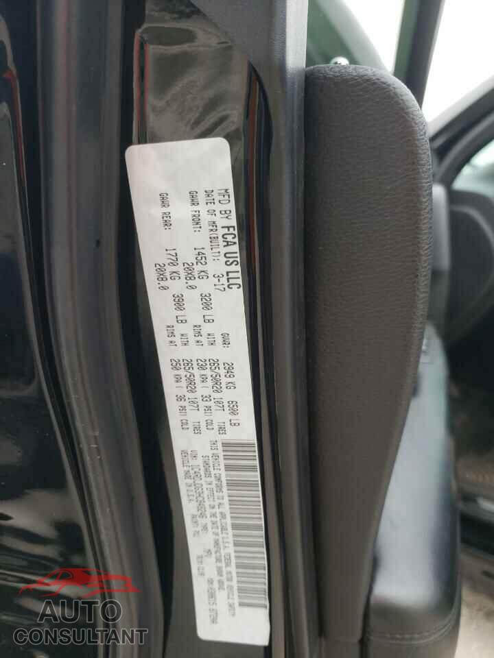 DODGE DURANGO 2017 - 1C4RDJDG3HC848246