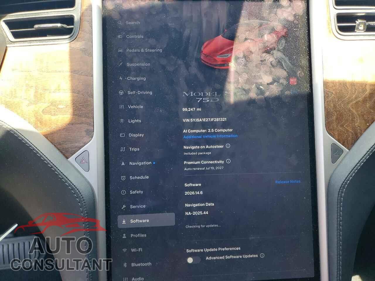 TESLA MODEL S 2018 - 5YJSA1E27JF281321