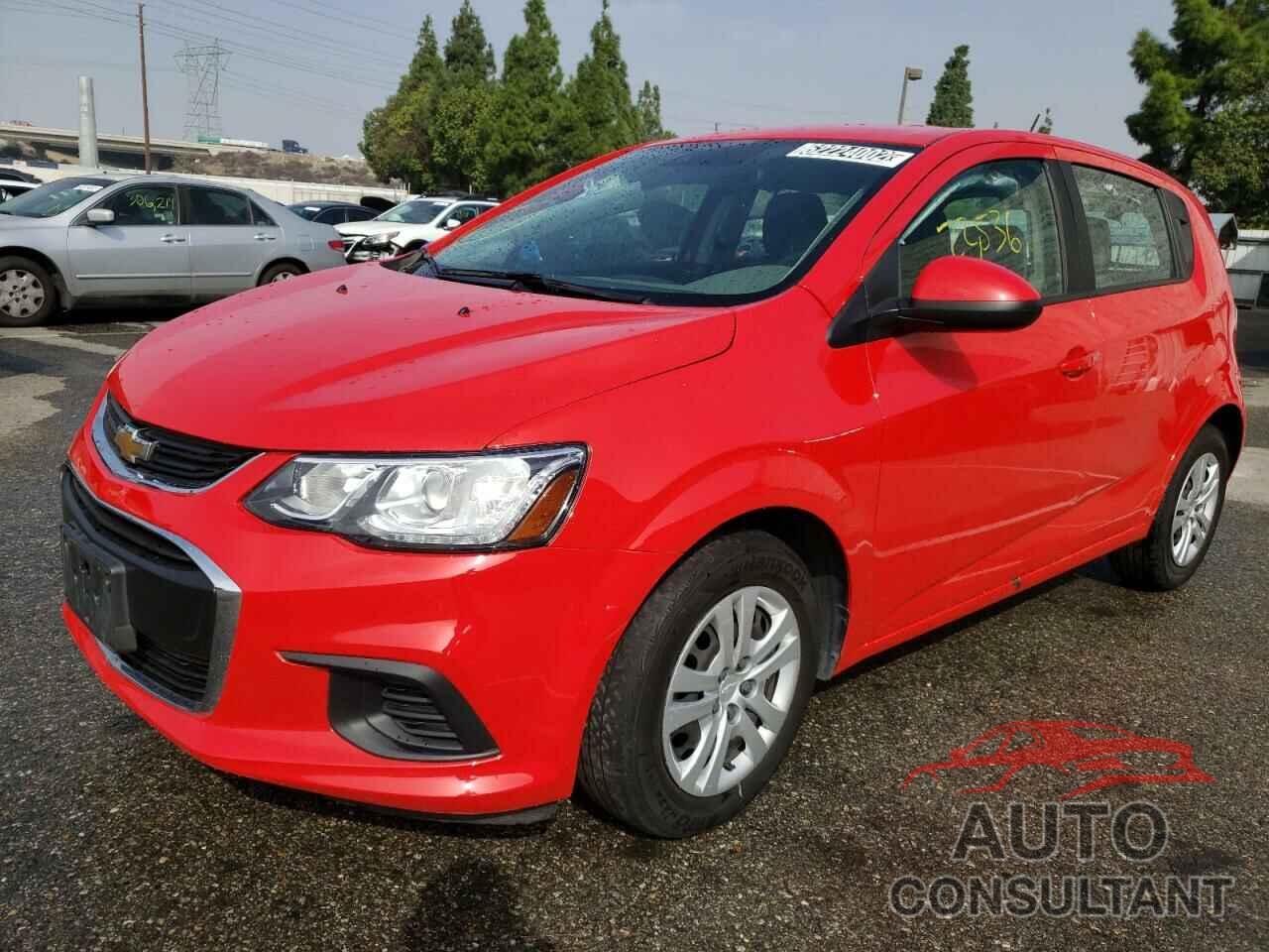 CHEVROLET SONIC 2020 - 1G1JG6SB7L4130333