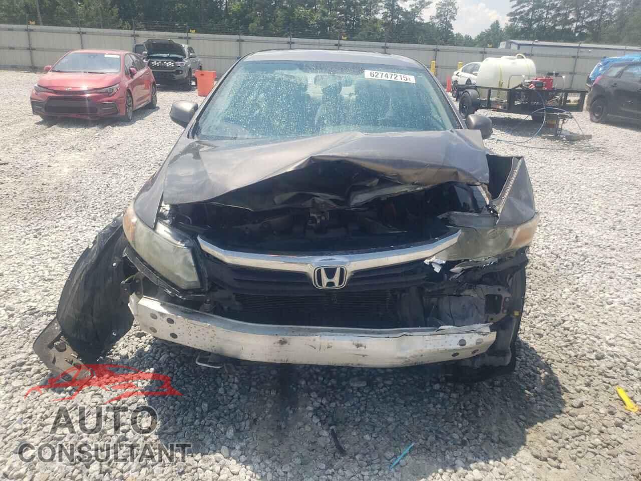 HONDA CIVIC 2012 - 19XFB2F57CE300858