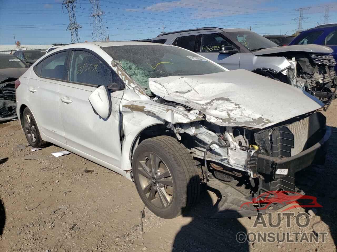 HYUNDAI ELANTRA 2018 - 5NPD84LF8JH298755