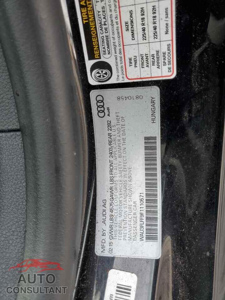AUDI A3 2015 - WAU3FLFF9F1110571