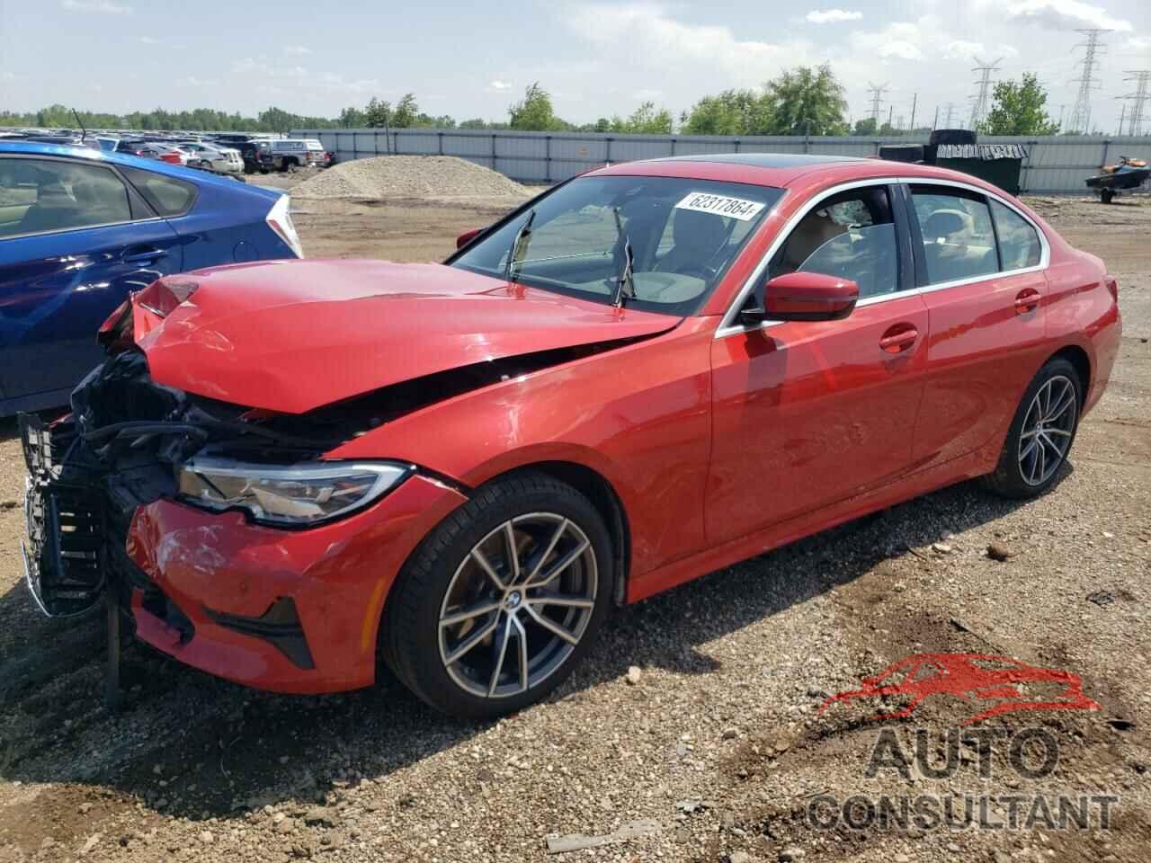 BMW 3 SERIES 2019 - WBA5R7C55KAJ82283