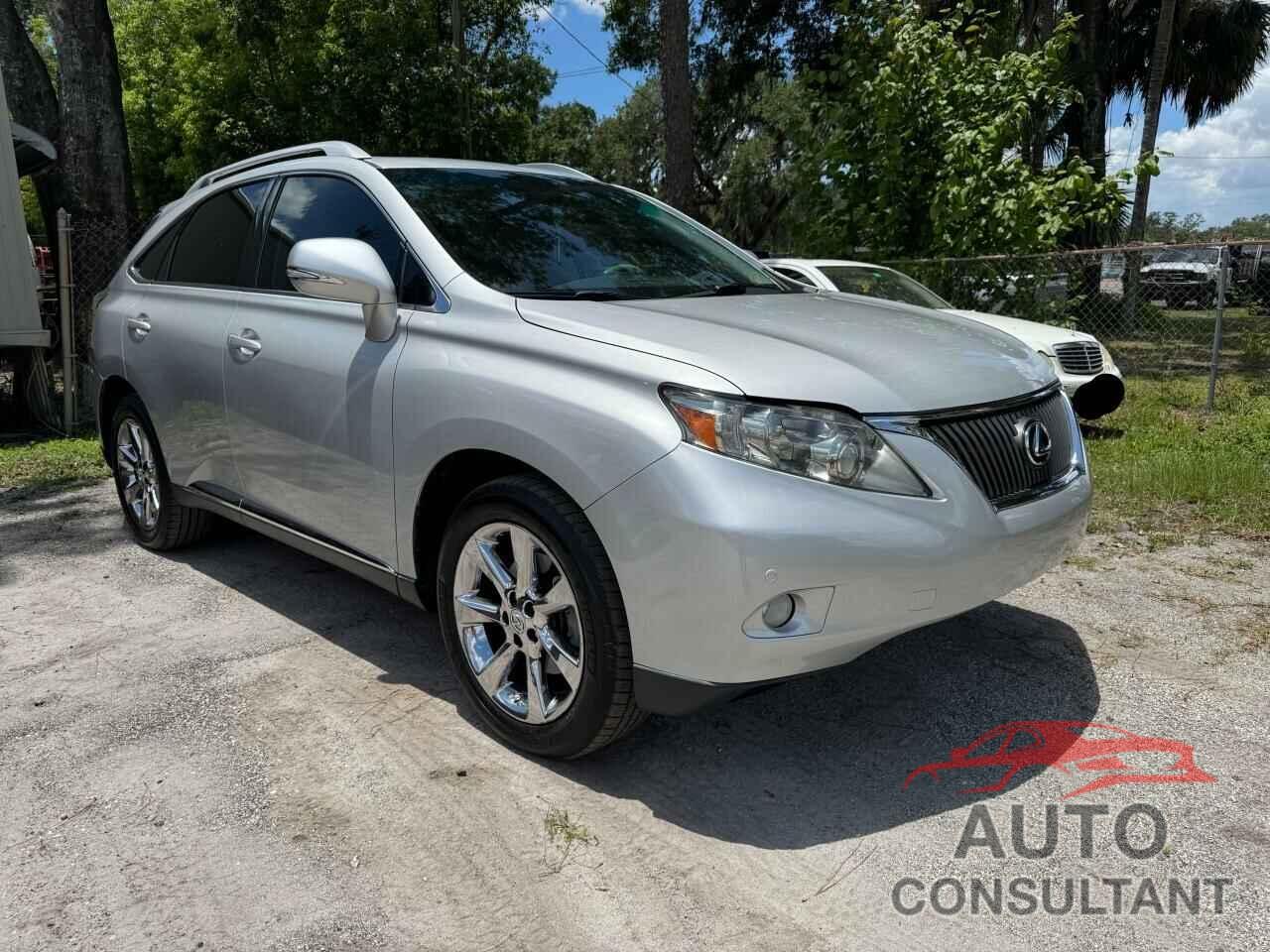 LEXUS RX350 2012 - 2T2ZK1BA7CC067228
