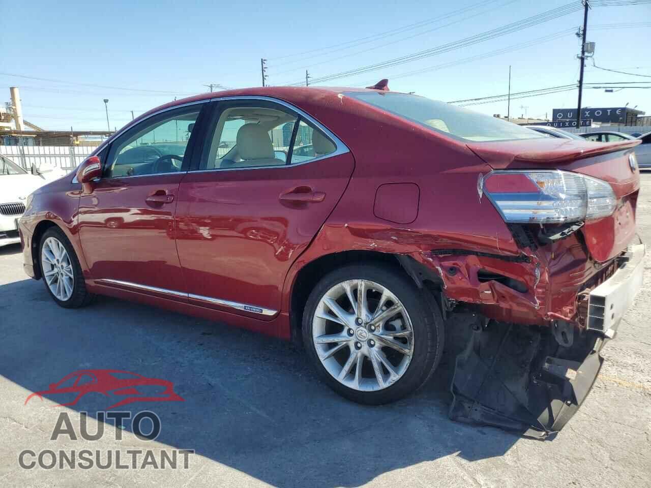 LEXUS HS 2011 - JTHBB1BA2B2046207
