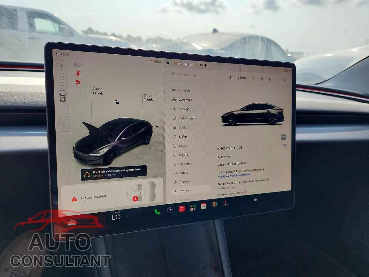 TESLA MODEL 3 2024 - 5YJ3E1EA4RF758895