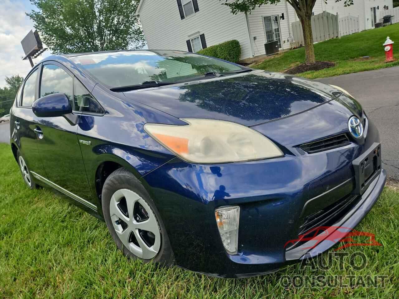 TOYOTA PRIUS 2012 - JTDKN3DU7C1488466