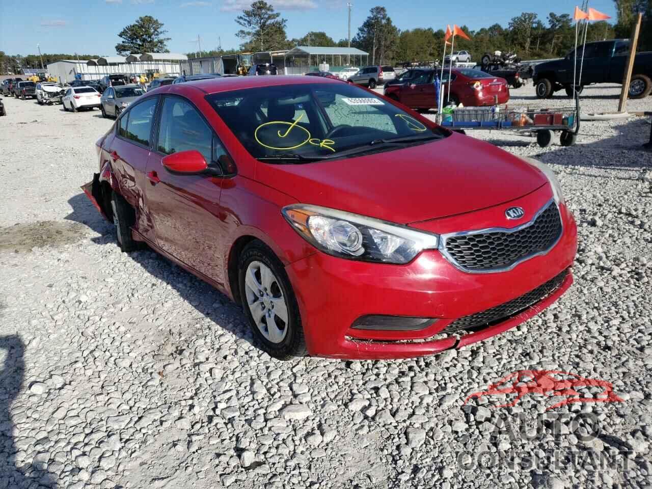 KIA FORTE 2016 - KNAFK4A6XG5598591