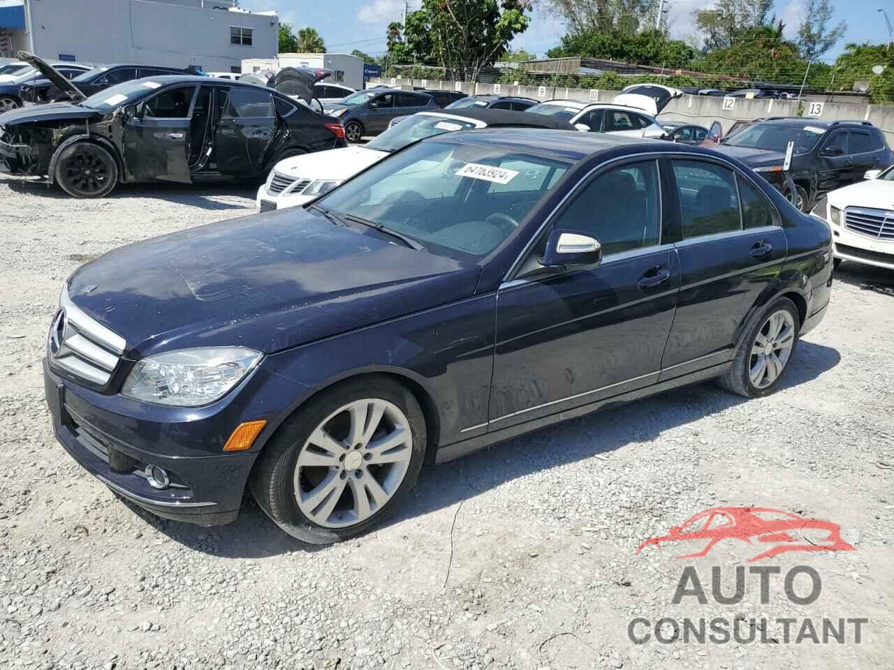 MERCEDES-BENZ C-CLASS 2009 - WDDGF81X89F201054