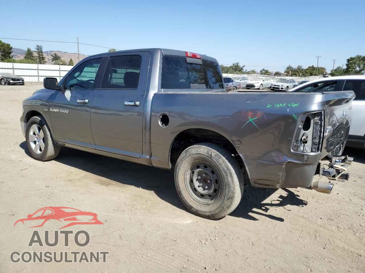 DODGE RAM 1500 2012 - 1C6RD7LT6CS191448