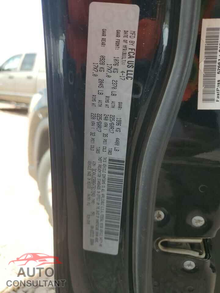 JEEP COMPASS 2017 - 3C4NJCBB6HT617243
