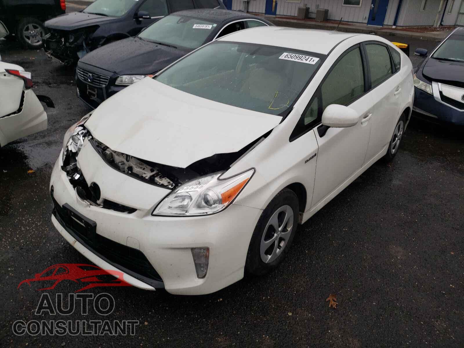 TOYOTA PRIUS 2012 - JTDKN3DU0C5401354