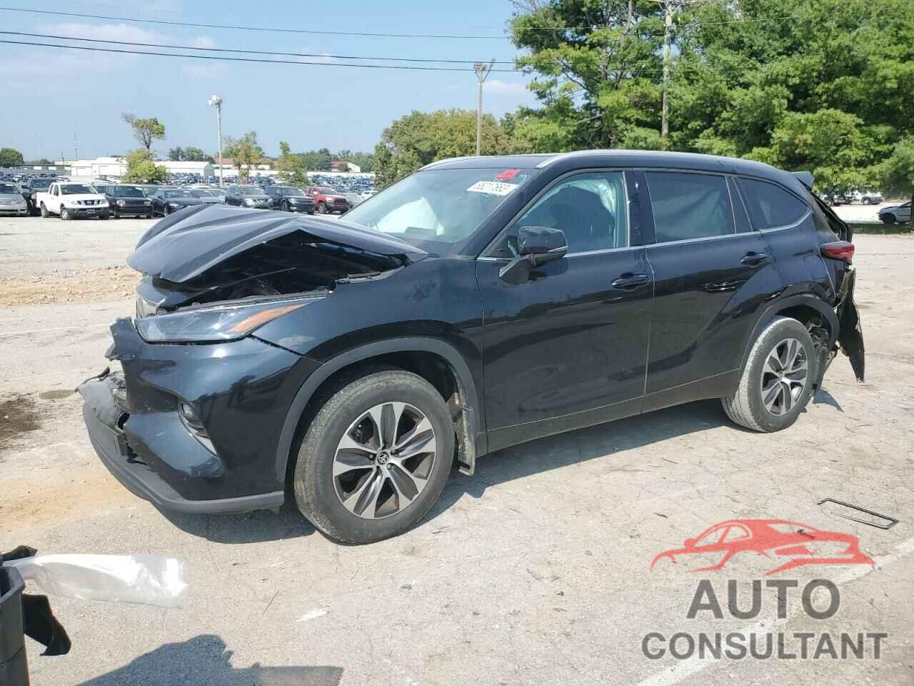 TOYOTA HIGHLANDER 2022 - 5TDGZRBH3NS213640