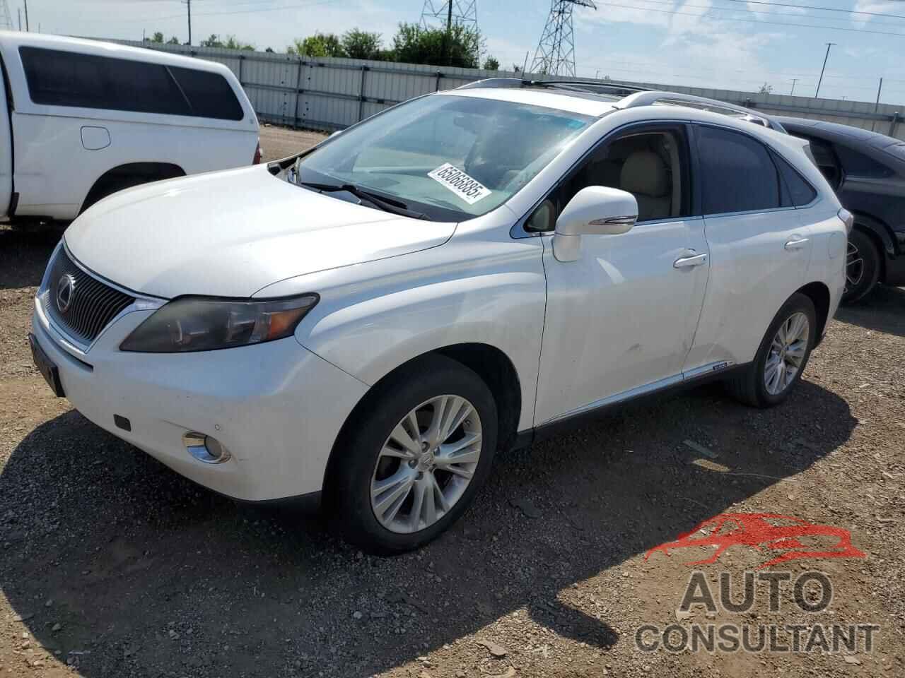 LEXUS RX450 2010 - JTJBC1BA8A2003887
