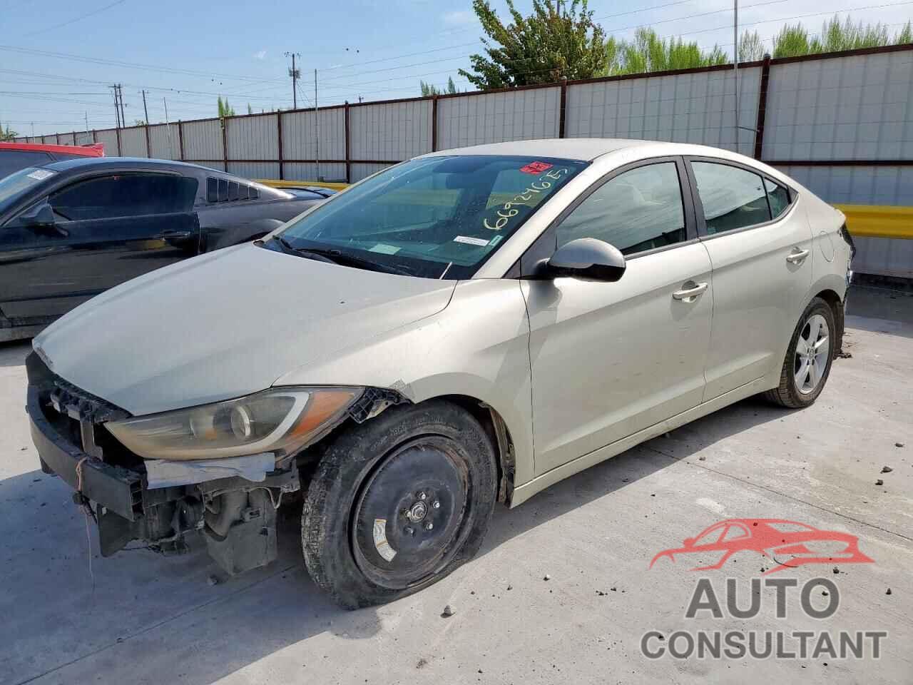HYUNDAI ELANTRA 2017 - KMHD74LF7HU076920