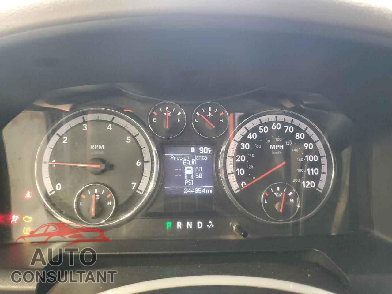 DODGE RAM 2500 2012 - 3C6TD5HT4CG211559